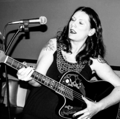 With Helen, the Ovation Guitar